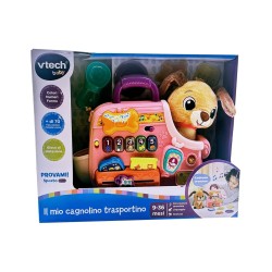 IL MIO CAGNOLINO TRASPORTINO PELUCHE INTERATTIVO