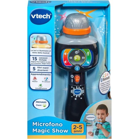 MICROFONO MAGIC SHOW KARAOKE PER BAMBINI CON BLUETOOTH
