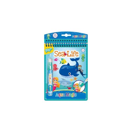 LIBRO MARE CON PENNA PENNA AD ACQUA