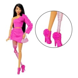 BARBIE DELUXE STYLE N.2 BAMBOLA BARBIECORE PROTESI SCINTILLANTE