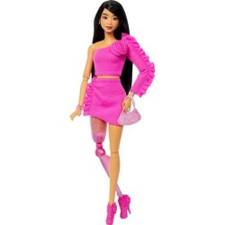 BARBIE DELUXE STYLE N.2 BAMBOLA BARBIECORE PROTESI SCINTILLANTE