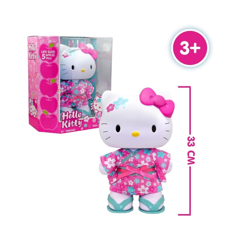 HELLO KITTY BAMBOLA CON KIMONO 30 CM