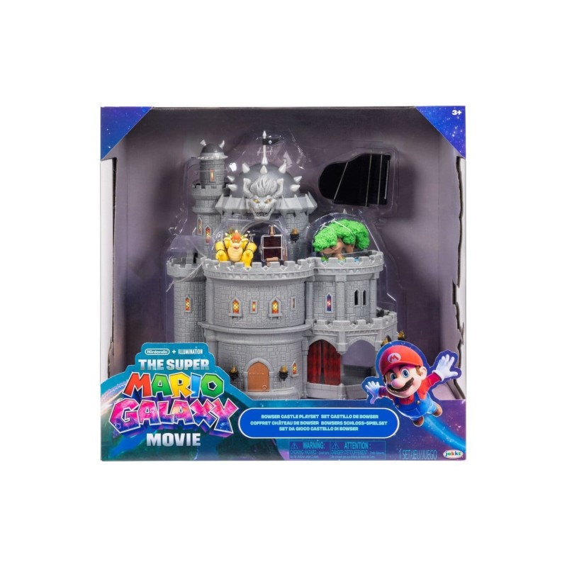 SUPER MARIO BOWSER DELUXE PLAYSET CON PERSONAGGIO