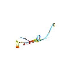 FRESH METAL 100 LOOP & LAUNCH STUNT SET CON AUTO – PISTA ACROBAZIE