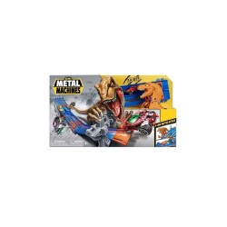 PISTA CON MACCHINE METALICHE INCLUSE 4 CORSIE RAPTOR ATTACK SET